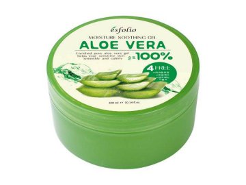 Гель для лица и тела ESFOLIO Aloe Vera увлажняющий успокаивающий с экстрактом алое вера, 300 мл со скидкой в магазинах Мила