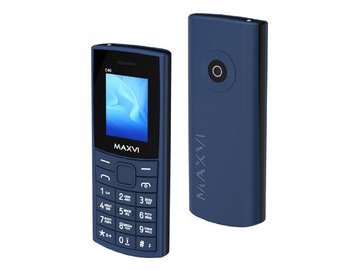 Мобильный телефон Maxvi C40 (синий) на акции в магазинах 5 элемент