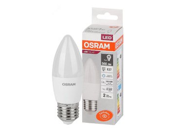 Светодиодная лампа OSRAM Value В60 7W 6500К E27