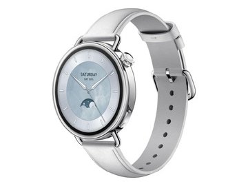 Смарт-часы Xiaomi Watch S4 41mm Leather Strap White (BHR07VUGL/M2502W1)