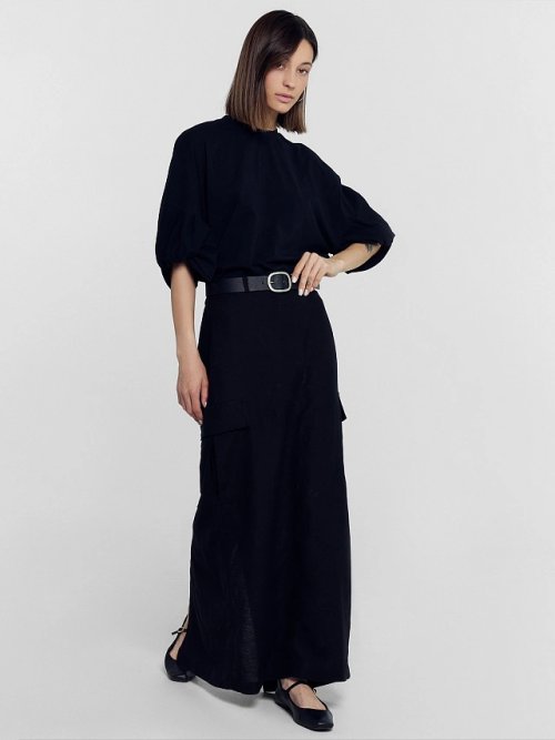 Джемпер женский в черном цвете, фото 6 из 6