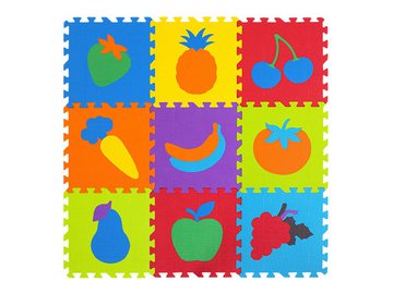 Коврик-пазл напольный ЮНЛАНДИЯ Фрукты-овощи 664665 в Мозыре 5 элемент