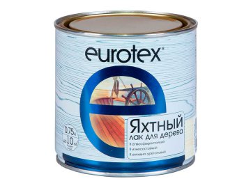 Лак Eurotex Яхтный (Глянцевый) 0.75л