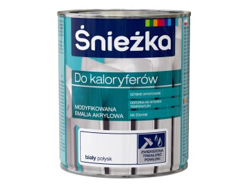 Краска Sniezka для радиаторов белая 0,75л