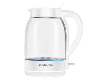 Электрический чайник Polaris PWK 1797CGL Water Way Pro (белый)