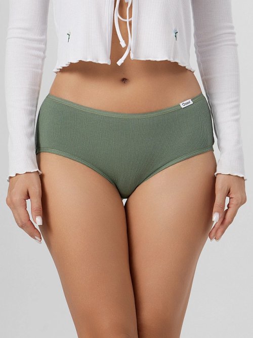 Трусы шорты женские зеленые, фото 2 из 24