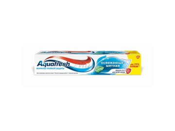Паста зубная AQUAFRESH Fresh and Minty 3 Освежающе-Мятная, 125 мл на акции в магазинах Мила