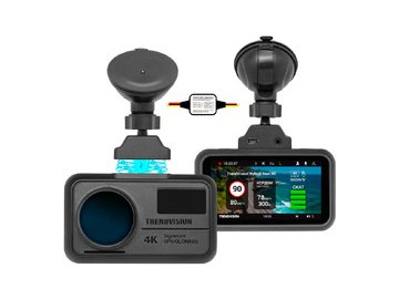 Видеорегистратор-радар детектор-GPS информатор (3в1) TrendVision Hybrid Signature Real 4K Max