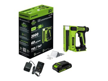 Степлер Greenworks G24CS10 3400107CUA