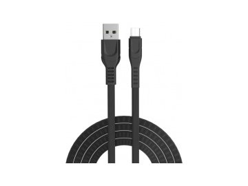 Кабель usb - microusb atomic cabler 30313 (microusb, 100 см, 2.4a, черный) в Молодечно Электросила