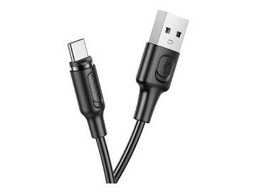 Кабель Borofone BX41 USB Type A - USB Type C  1 м 041128 (черный)