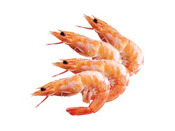 Креветки Королевские неразделанные варено-мороженые 1 кг