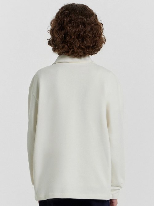 Толстовка для мальчиков кремовая, фото 4 из 6