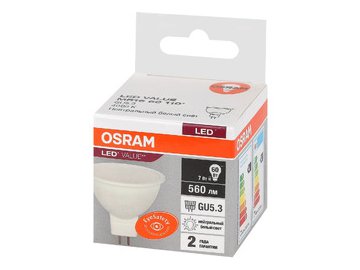 Лампа светодиодная OSRAM MR16 7W 4000K GU5.3 в Барановичах 5 элемент