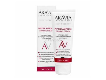 Мила акции Жабинка - Крем для лица ARAVIA Laboratories Укрепляющий от морщин с пептидами, 50 мл