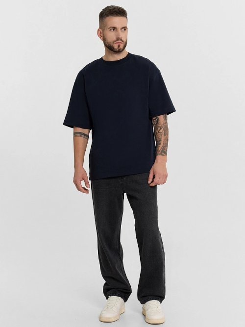 Футболка мужская синяя, фото 3 из 5