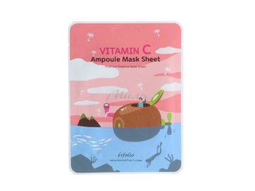 Маска тканевая  для лица Esfolio с витамином С Vitamin С Ampoule Mask Sheet