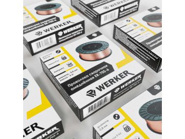 Проволока сварочн.омедн. Ф0,8мм ER-70S-6 (кат.5кг) WERKER