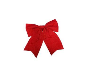 Бант Калядны час Red 19х20см RN-24960 Ома