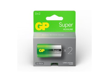 Батарейка GP Super D (2 шт)