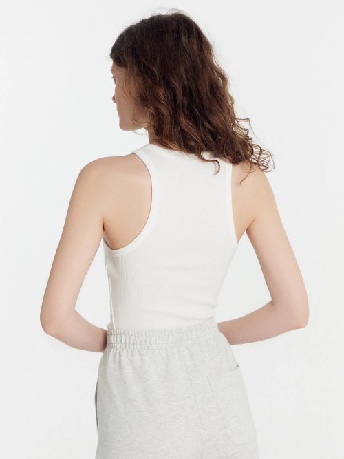 Топ женский в белом цвете, фото 2 из 6