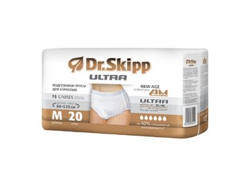 Подгузники-трусы для взрослых DR.SKIPP Ultra р-р M (20 шт.)