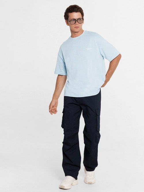 Брюки мужские карго в черном цвете, фото 2 из 6