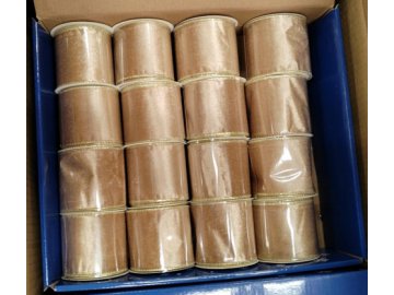 Лента для упаковки подарков Калядны час 3м, кремовый, вельвет в Минске Ома