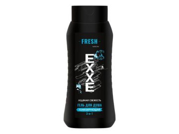 Гель для душа мужской EXXE UFC Тонизирующий 2 в 1 с ментолом, 400 мл