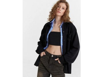 Рубашка женская черная Марк Формель