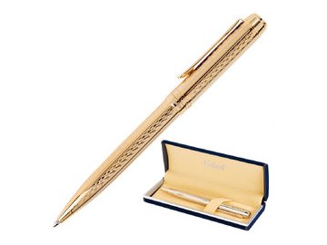 Ручка подарочная шариковая Graven Gold GALANT 140466