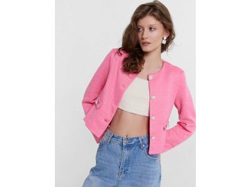 Жакет женский розовый Марк Формель