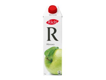 Сок Rich яблоко 1 л