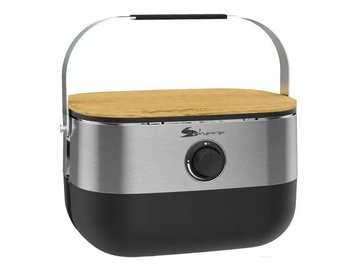 Портативный газовый гриль Sahara Mini BBQ (серебристый)
