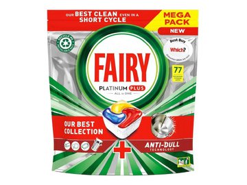 Капсулы для ПММ Fairy Platinum Plus All in One Lemon 77 шт