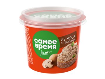 Санта акции и скидки Мосты - Риет Самое время из мяса с грибами 150 г