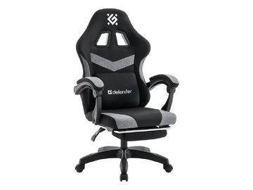 Игровое кресло Defender Runa Pro (черный/серый)