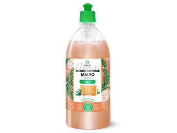 Мыло хозяйственное жидкое GRASS с маслом кедра, 1 л