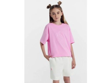 Шорты для девочек светло-молочные Марк Формель