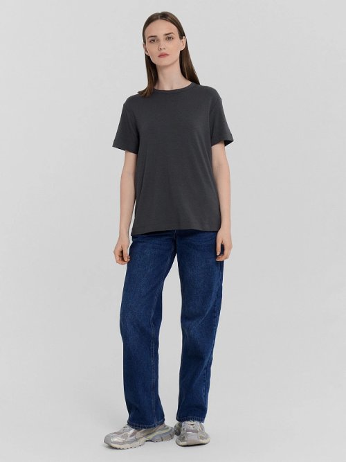 Футболка женская серая, фото 3 из 6