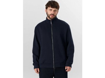 Жакет мужской синий на молнии