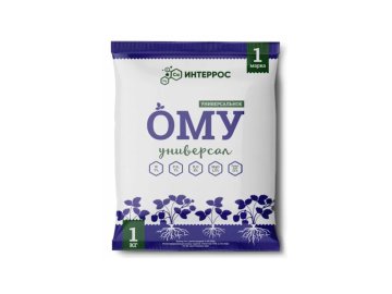 Удобрение ОМУ "Универсал", 1 кг. на акции в магазинах Ома