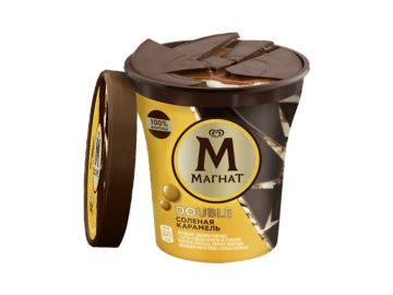 Мороженое Магнат Double пинта соленая карамель 310 г