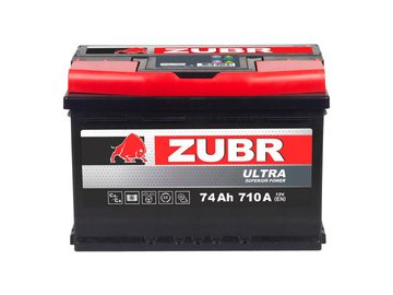 Автомобильный аккумулятор Zubr Ultra R+ 74 А/ч ZU740S на акции в магазинах 5 элемент