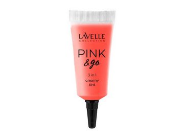 Тинт кремовый LAVELLE Collection Pink & Go 3 in 1, тон 02