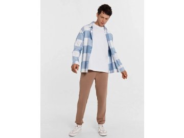 Брюки-джоггеры мужские в бежевом цвете Марк Формель