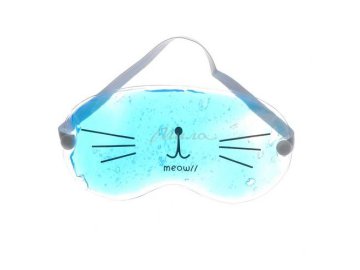 Маска гелевая ODRI Котик охлаждающая для глаз, арт. SLW-SLW-RYBD-032 Мила