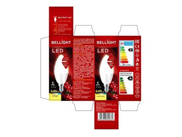 Лампа светодиодная BELLIGHT LED C37 8W 220V E14 3000K