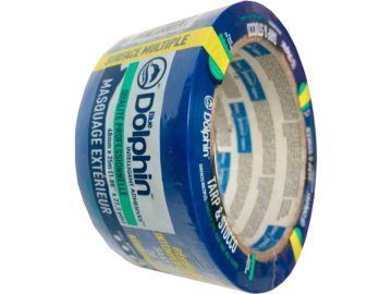 Лента малярная  для наружных работ Blue Dolphin 48мм x 25м синяя