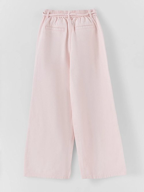 Джинсы женские wide leg розовые, фото 7 из 7